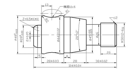 drawing for cnc parts